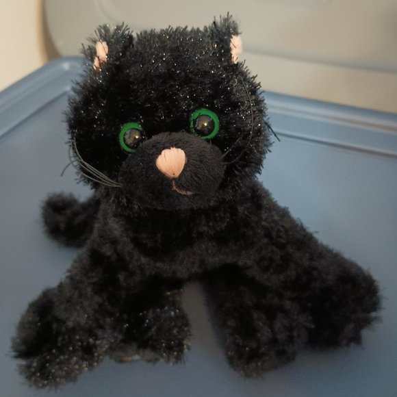 3 Ganz Webkinz Stuffed Animals (Black Cat HM13, Kangaroo HM180 & Pelican HM211) - Picture 2 of 16